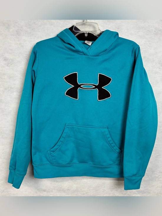Under Armour Tops - Under Armour Hoodie Womens Small Blue Flaw